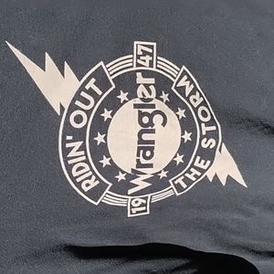 Wrangler Black Short Sleeve Tshirt (2X)